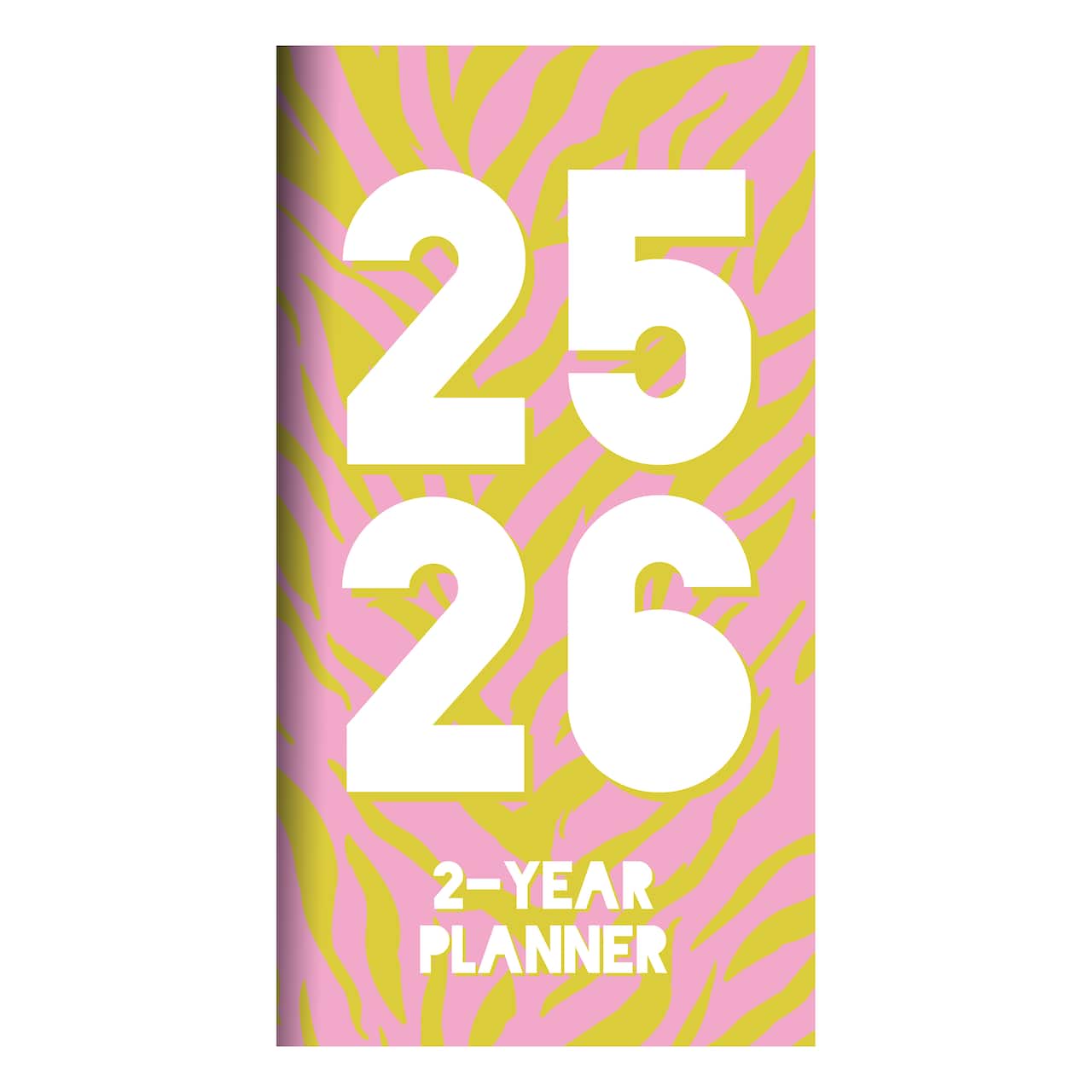TF Publishing 2025-2026 Small Sassy Zebra Monthly Pocket Planner